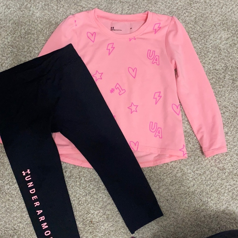 Under Armour size 2T outfit.